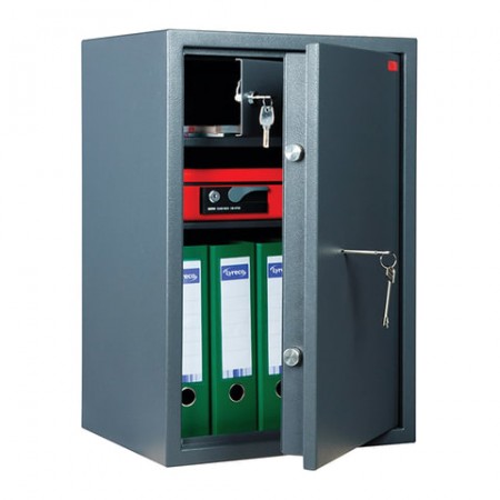 Сейф офисный AIKO &quot;TSN-65Т&quot;, 650х435x360 мм, 28 кг, ключевой замок, полка, трейзер, крепление к полу, TSN-65T