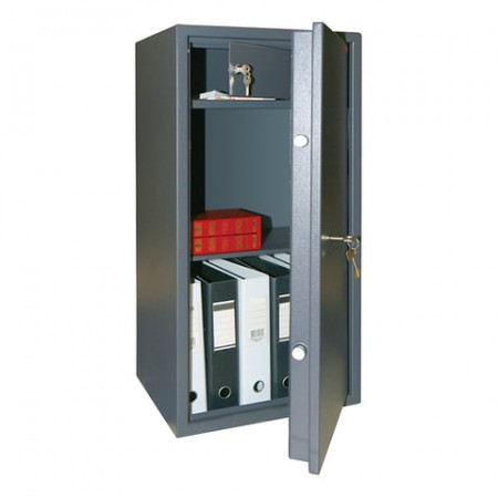 Сейф офисный AIKO &quot;TSN-90Т&quot;, 900х435х360 мм, 35 кг, ключевой замок, полка, трейзер, крепление к полу, TSN-90T