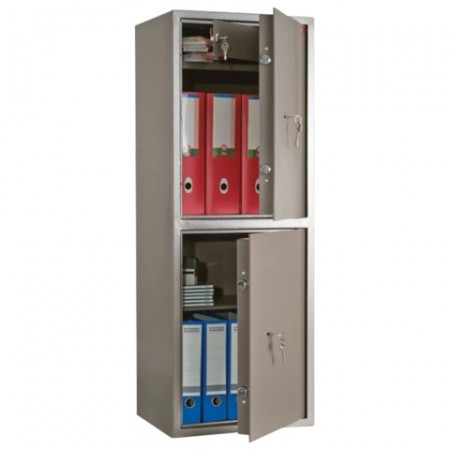 Сейф офисный AIKO &quot;ТМ-120/2Т&quot;, 1200х440х355 мм, 52 кг, 2 отделения, ключевые замки, трейзер