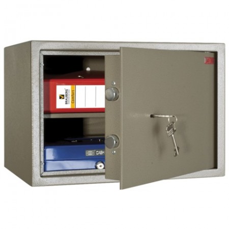 Сейф офисный AIKO &quot;ТМ-30&quot;, 300х440х355 мм, 16 кг, ключевой замок, полка
