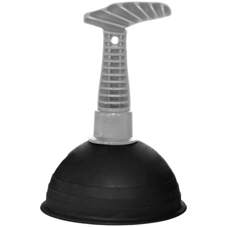 Вантуз OfficeClean для раковин и ванн, диаметр 13см, высота 18см, черный 299870