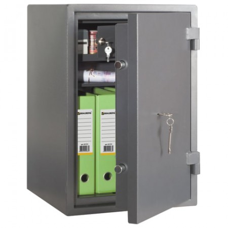 Сейф взломостойкий 1 класс VALBERG &quot;Кварцит-65Т&quot;, 655х440х430 мм, 150 кг, ключевой замок, трейзер