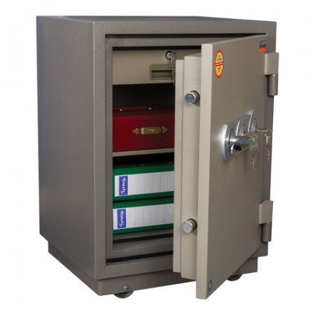 Сейф огнестойкий VALBERG &quot;FRS-66T KL&quot;, 672х485х430 мм, 79 кг, 2 ключевых замка, трейзер, крепление к полу