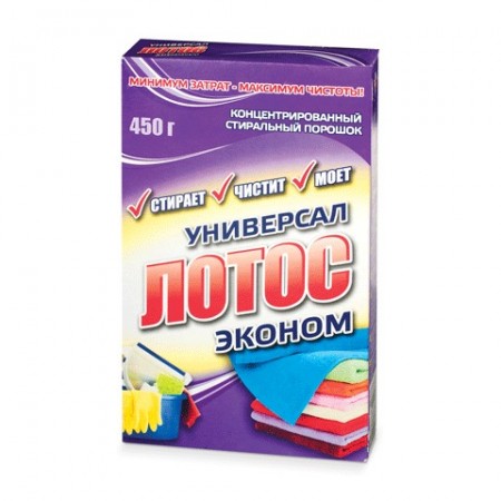 Стиральный порошок универсальный 450 г, ЛОТОС 600638/176698/УТ-00001802