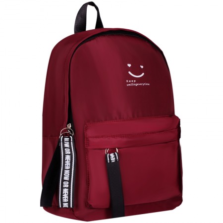 Рюкзак ArtSpace Style &quot;KeepSmile&quot;, 39*29*13см, 1 отделение, 3 кармана, уплотн. спинка 312305/Tn_19821