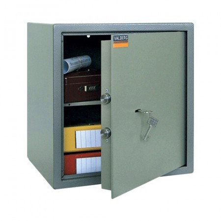 Сейф офисный VALBERG &quot;ASM-46&quot;, 460х440х355 мм, 27 кг, ключевой замок, крепление к стене, полу