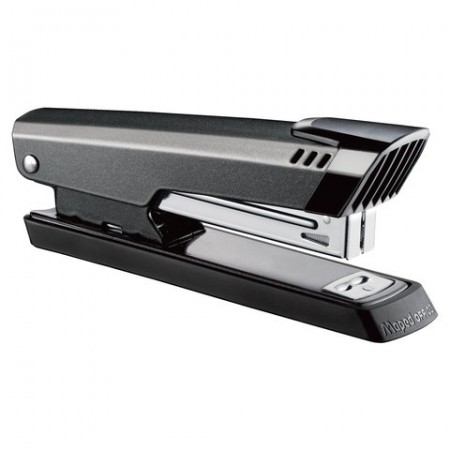 Степлер №24/6, 26/6 металлический MAPED (Франция) &quot;Start&quot;, до 25 листов, темно-серый, 392710/ 224945
