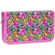 Пенал 1 отделение, 190*110 ArtSpace &quot;Яркие цветы&quot;, ткань ПК3-20_23076/272488