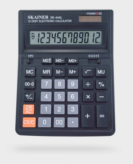 Калькулятор SKAINER SK-444L (157х200х32 мм)