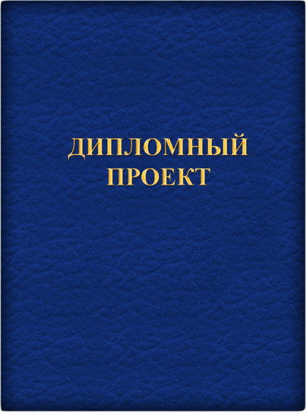 Папка ДИПЛОМНАЯ РАБОТА арт.Z 10ДР01син./257941