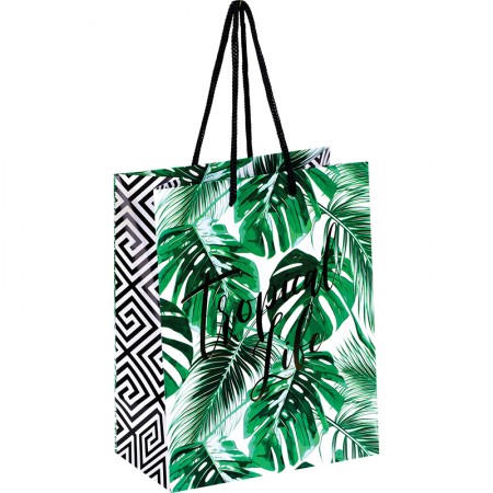 Пакет подарочный 18*23*10см ArtSpace &quot;Tropical life&quot;, отд. фольгой, ламинированный 302695/YPm_32919