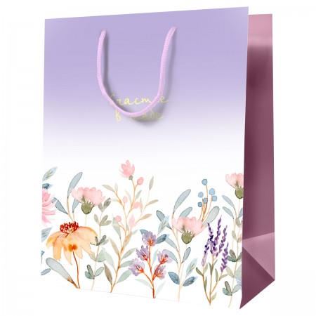 Пакет подарочный 18*23*10см MESHU &quot;Счастье в тебе&quot;, ламинированный 354745 MS_52099