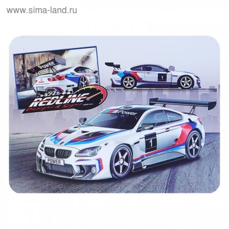 Накладка на стол дизайн 430*320 НПД-2 POWER CAR 2019   4163574
