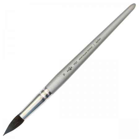 Кисть художественная синтетика имитация белки Гамма &quot;Арбат&quot;, круглая №12, короткая ручка 356581 1701012