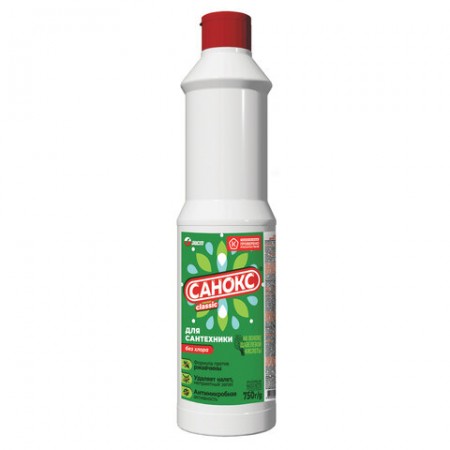 Средство для удаления ржавчины и известкового налета 750 г, САНОКС, 4303010007 /604872/206418