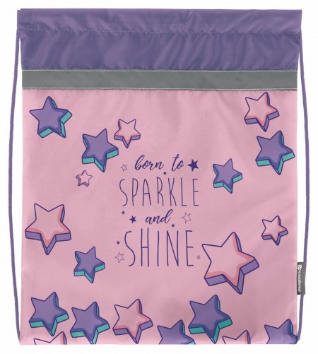 Мешок для обуви Schoolformat SHINE BRIGHT 42х34 см д/девочек МОМ-ШБР 228030
