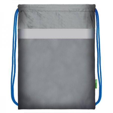 Мешок для обуви Creativiki, 40,5х34 см, 1 отделение, серо-синий МО-МАЛС  158790