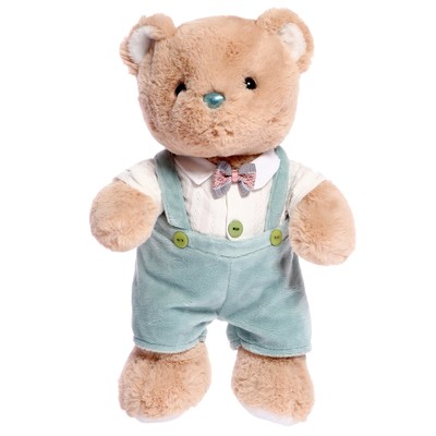 Мягкая игрушка &quot;Мишка&quot; в зеленых штанишках, 30 см   10063488