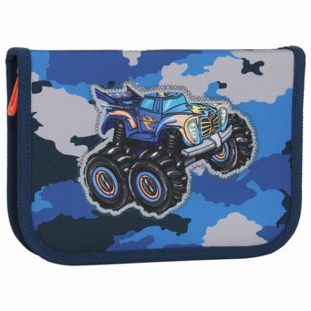 Пенал TIGER FAMILY (ТАЙГЕР) 1 отделение, Внедорожник, 20х14х4 см, TGCP-001C1E/227893