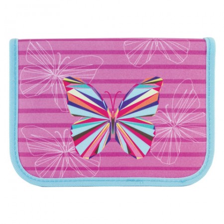 Пенал TIGER FAMILY (ТАЙГЕР) 1 отделение, Калейдоскоп, 20х14х4 см, TGCP-003C1E/227895