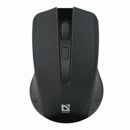 Мышь беспроводная DEFENDER Accura MM-935, 3 кнопки + 1 колесо-кнопка, оптическая, черная, 52935 /512344