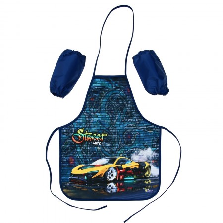 Фартук для труда + нарукавники 490*390/190*135 ФН 61-20 мал &quot;Яркое авто&quot; 65962 7128065