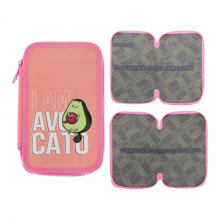 Пенал 2 секции 125*205 лам.кар 30П26/2 Calligrata дев &quot;Авокадо&quot; 7506613