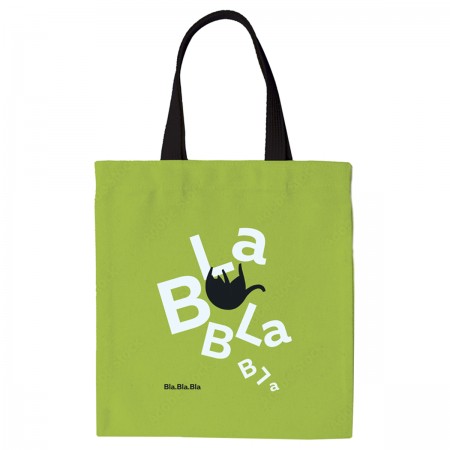Сумка-шоппер MESHU &quot;Bla bla&quot;, 33*40см, канвас, с карманом 350696 MS_50141