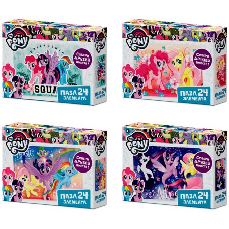 Пазл 24 эл. Origami &quot;My little pony&quot;, в ассортименте 307733/3419
