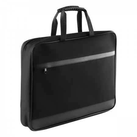 Сумка деловая &quot;Ancona&quot; ткань, черный, 162646
