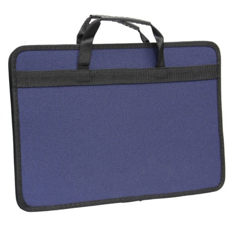 Сумка деловая OfficeSpace &quot;Florentia&quot; ткань, синий, 1 отделение, молния 162639 По_ТК_680