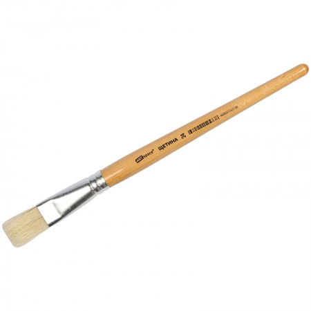 Кисть ArtSpace щетина, плоская №24, пакет, европодвес 249585/BHF24_14573