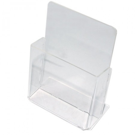 Подставка настольная для рекламных материалов МАЛОГО ФОРМАТА (115х32 мм), для узких буклетов, №106 /290123