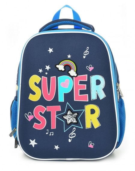 Рюкзак Schoolformat Super girl, модель ERGONOMIC LIGHT, жесткий каркас, двухсекционный, 38х30х18 см, 19,8л, для девочек 227850/РЮКЖКМБ-СУР