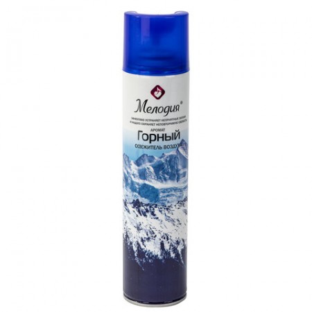 Освежитель воздуха аэрозольный 300 мл МЕЛОДИЯ &quot;ГОРНЫЙ&quot;, 601904