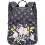 Рюкзак Grizzly, 22*32*15см, 1 отделение, 1 карман, уплотненная спинка, черный 256939/RL-859-2/2