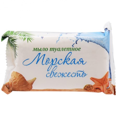 Мыло туалетное ММЗ &quot;Стандарт. Морская Свежесть&quot;, флоу-пак, 90г 317266 УТ-00002600