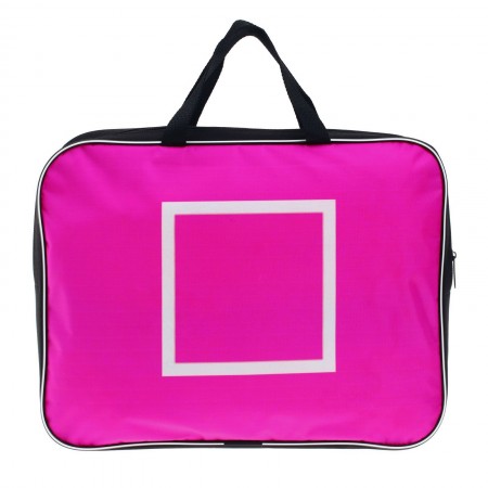 Папка с ручками текстиль А4 70мм 330*250 Calligrata &quot;Игра квадрат&quot; 7510468