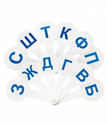 Веер парные согласные буквы СТАММ, ВК03