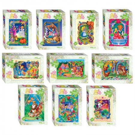 Пазл 54 эл. Step Puzzle &quot;Любимые сказки&quot;, ассорти   301494  71035