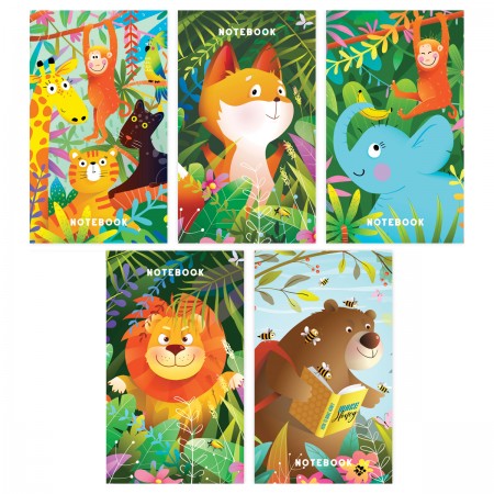 Блокнот А7 48л. на склейке BG &quot;Cute animals&quot; 361236 Б7cк48 12769