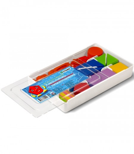 Касса счетных материалов &quot;Учись считать&quot; с пятиугольником КС01/103773