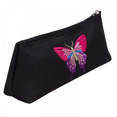 Пенал (/2 черный - фуксия) PL-33-23