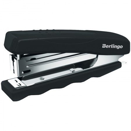 Степлер №10 Berlingo &quot;Comfort&quot; до 16л., пластиковый корпус, черный, 210980