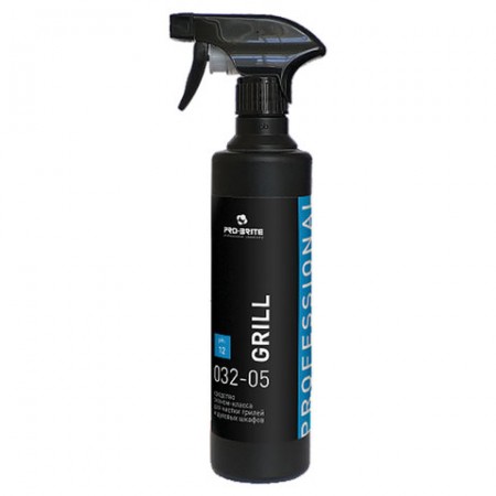 Средство для чистки плит, духовок, грилей от жира/нагара 500 мл, PRO-BRITE GRILL, концентрат, распылитель, 032-05  605278 350773