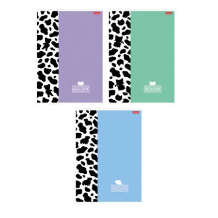 Тетрадь А4 96 л., HATBER, скоба, клетка, матовая ламинация, &quot;Mimimilk&quot; (микс в спайке), 087003, 96Т4лВ1 405435