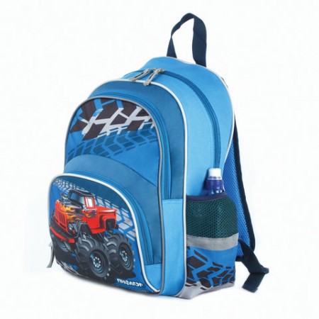 Рюкзак ПИФАГОР+ для учеников начальной школы, Бигфут, 40х30х15 см, С18005 /227939