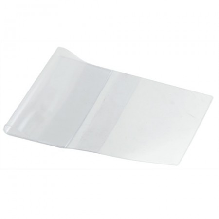 Обложка 232х450 мм ПВХ для учебника, универсальная, 110 мкм, прозрачная, 15.13, 222242