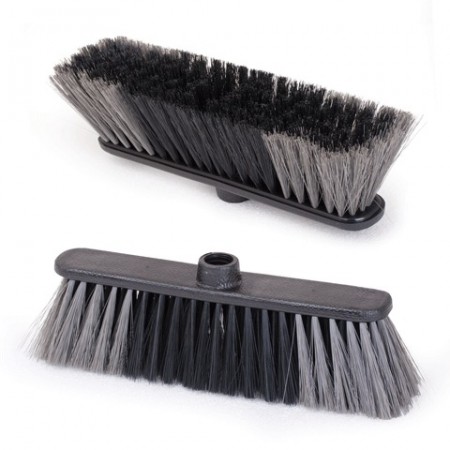 Щетка для уборки, ширина 27 см, щетина 7 см (двуцветная), пластик, еврорезьба, IDEA &quot;Стандарт&quot;, М 5101/601323