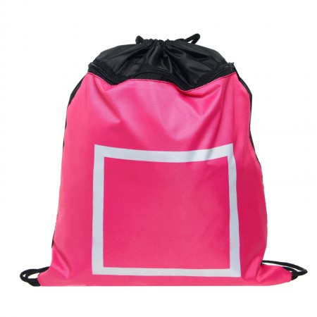 Мешок для обуви Calligrata с карманом, 420 х 340 х 20 мм, «Игра квадрат» 7489548